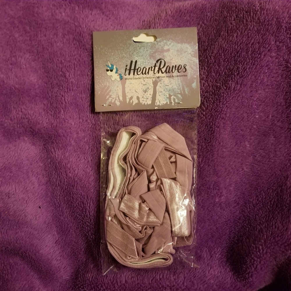 iHeartRaves NonSlip Lavender LegWraps